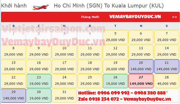 Vietjet khuyến mãi vé đi Kuala Lumpur cực rẻ 19 ngàn 1 Vietjet khuyến mãi vé đi Kuala Lumpur cực rẻ 19 ngàn
