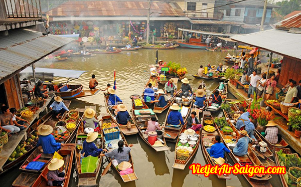 Vé máy bay đi Thái Lan hãng Vietjet Air 1 Vé máy bay đi Thái Lan hãng Vietjet Air