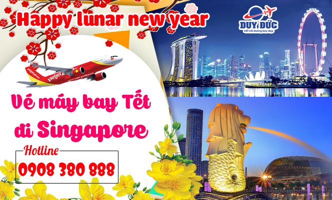 Vé máy bay tết đi Singapore