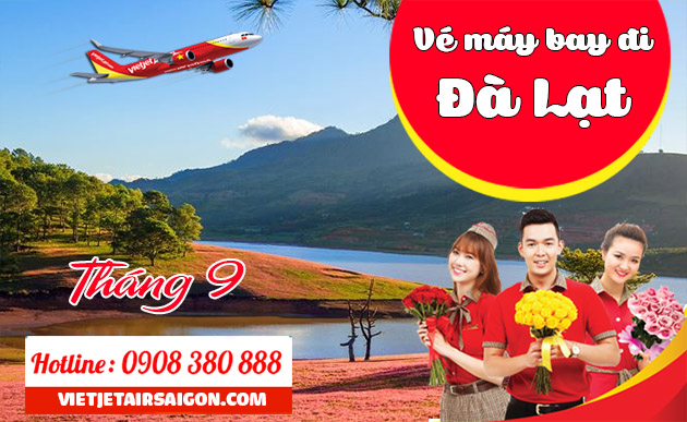 Vé máy bay đi Đà Lạt tháng 9
