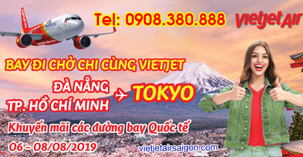Bay cùng Vietjet với hàng triệu vé quốc tế chỉ từ 0 đồng