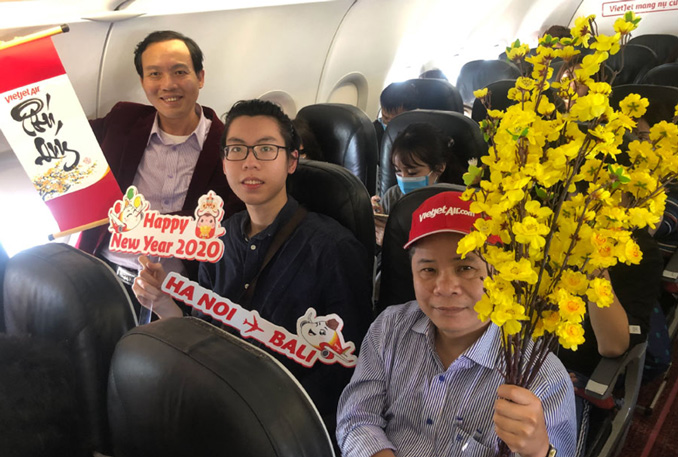 Vietjet chính thức khai trương đường bay thẳng Hà Nội – Bali
