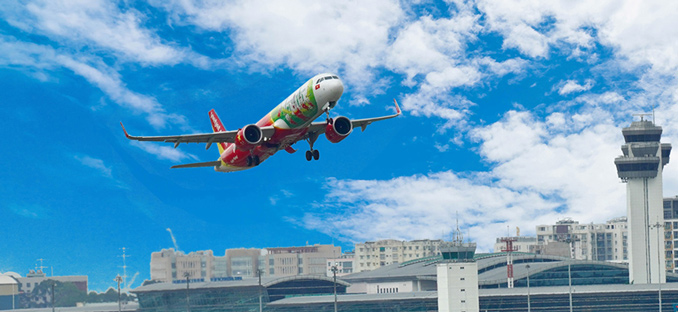 Vietjet ưu đãi giá vé trên các đường bay nội địa 1 Vietjet ưu đãi giá vé trên các đường bay nội địa