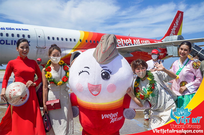 Vietjet mở đường bay mới từ Đà Nẵng, Tp.HCM đến Busan