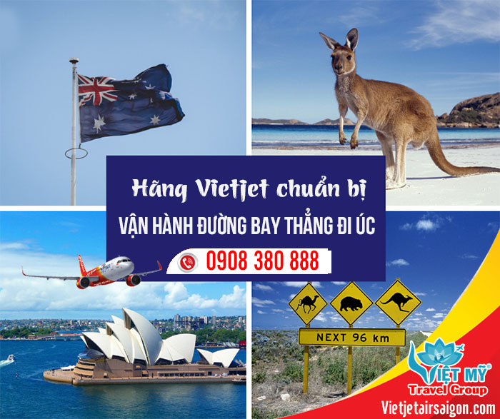 Vietjet chuẩn bị bay thẳng đi ÚC
