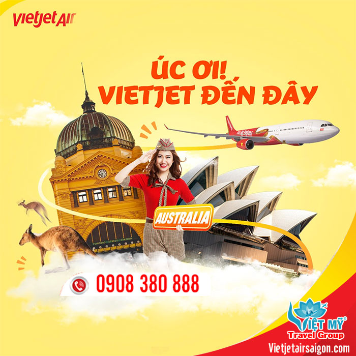 Vietjet chuẩn bị bay thẳng đi ÚC