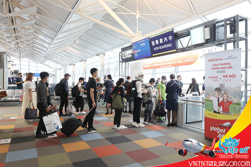 Bay Fukuoka và Nagoya (Nhật Bản) hãng Vietjet