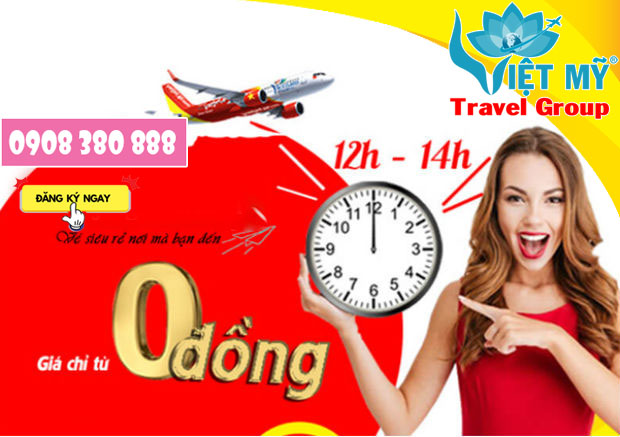 Chương trình khuyến mãi vé bay 0 ĐỒNG lại về