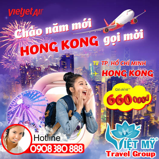 Chào năm mới Hong Kong gọi mời - Rinh vé giá từ 666K