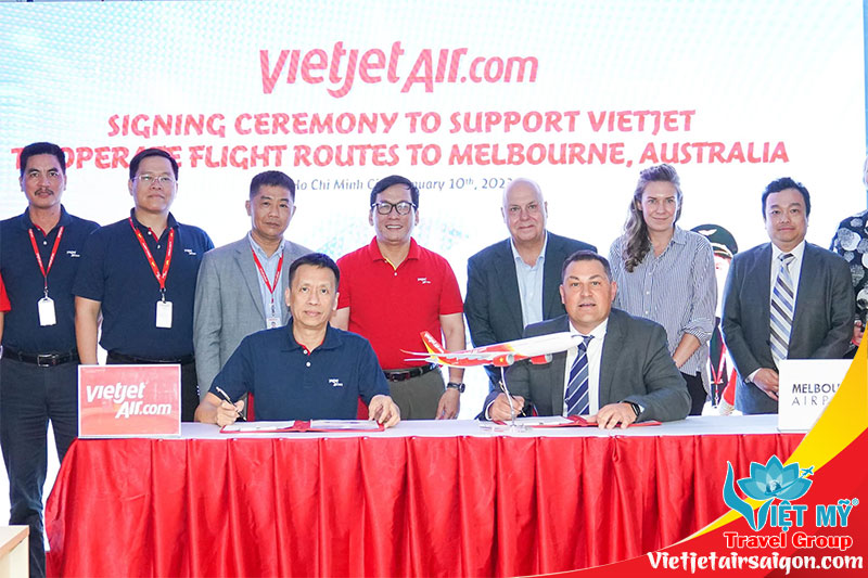 Vietjet khai thác đường bay Sài Gòn - Melbourne