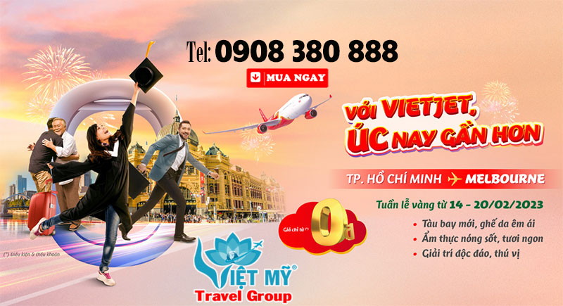 Bay ÚC giá 0 Đồng - Còn gì hấp dẫn bằng?