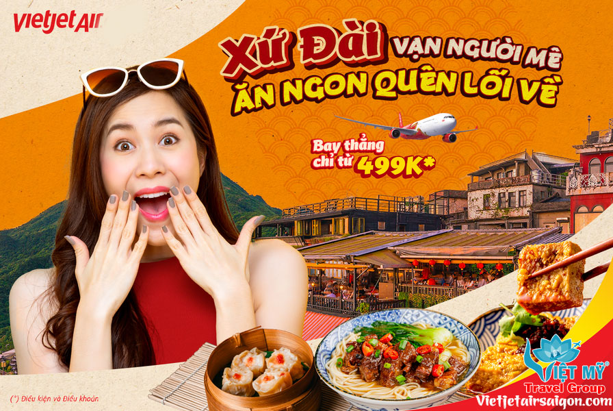 Xứ Đài vạn người mê - bay thẳng chỉ từ 499K