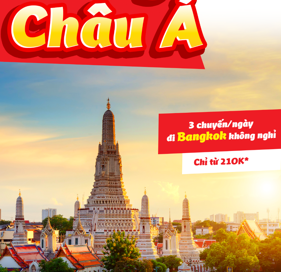 Di chuyển Đà Nẵng đến các nước Châu Á cùng Vietjet Air 4 Di chuyển Đà Nẵng đến các nước Châu Á cùng Vietjet Air