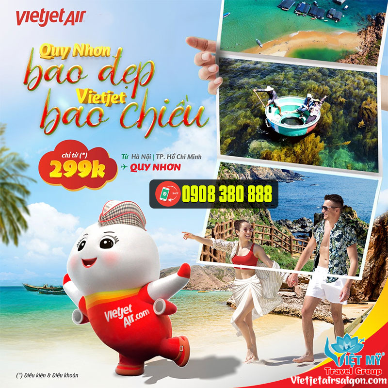 Du lịch hè về Quy Nhơn là hết ý - Rinh vé bay 299K thôi!