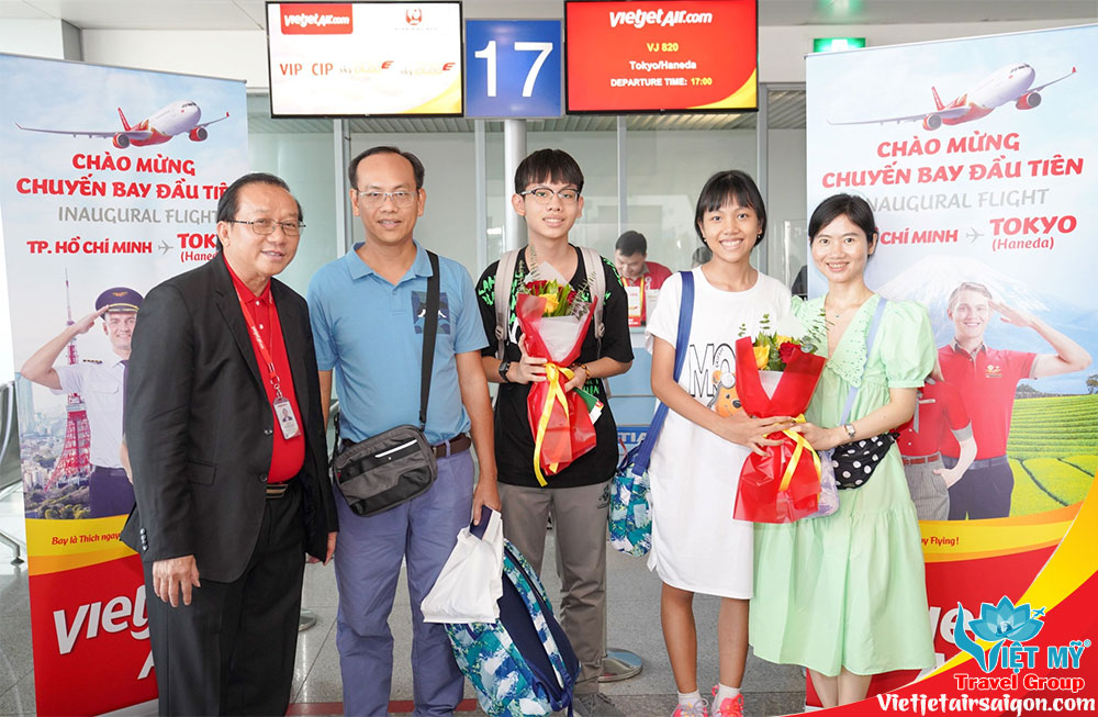 Vietjet khai trương đường bay mới Tp. Hcm - Tokyo