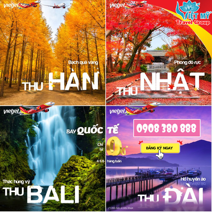 Tặng bạn vé 0Đ Mùa Vu Lan - Bay ngay cùng Vietjet Air