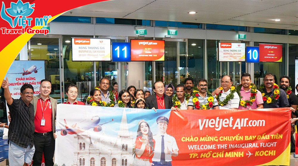 Vietjet khai trương chặng TPHCM - Kochi