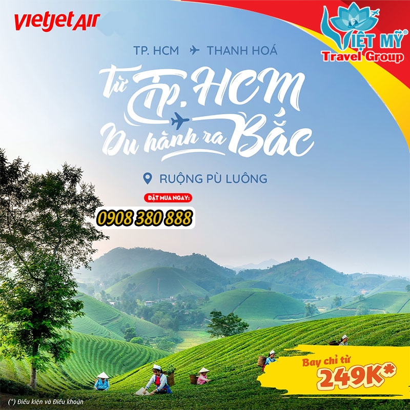 Chỉ từ 139K có ngay vé bay vi vu từ Nam ra Bắc