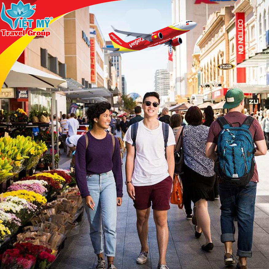 Bay đến Adelaide chỉ từ 3.4 triệu/vé - Mua ngay cùng Vietjet!