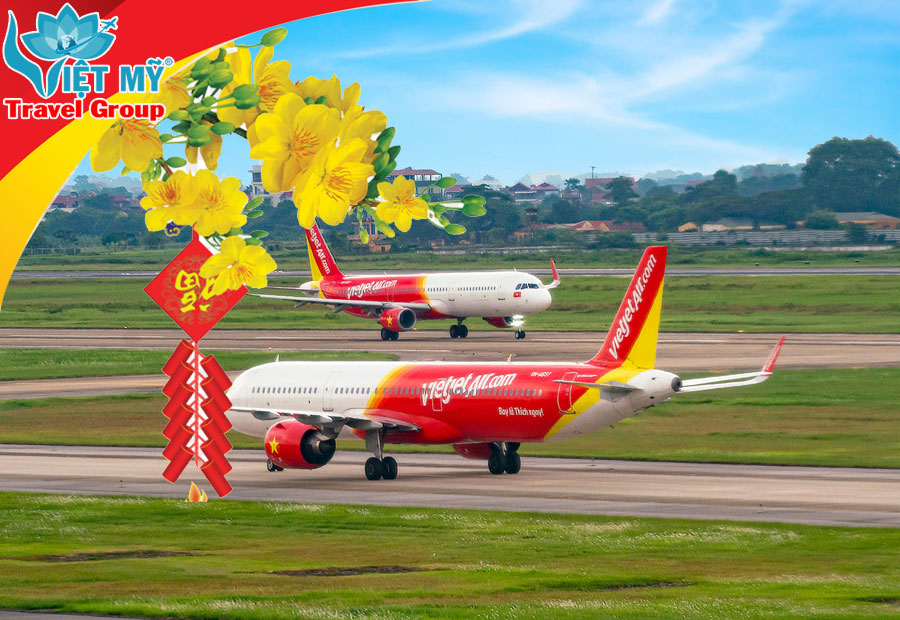 HOT HOT HOT Vietjet Air lại tung VÉ TẾT 2024 giá từ 680K