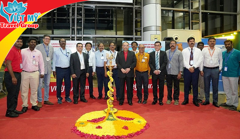Vietjet khai trương đường bay thẳng TPHCM đến Tiruchirappalli (Ấn Độ)
