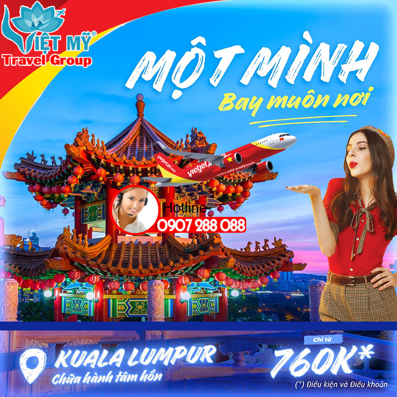 Phượt xuyên Việt cùng Vietjet - đa chặng bay và giá tốt!