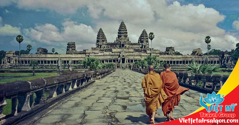 Đại lý bán vé máy bay đi Siem Reap hãng Vietjet