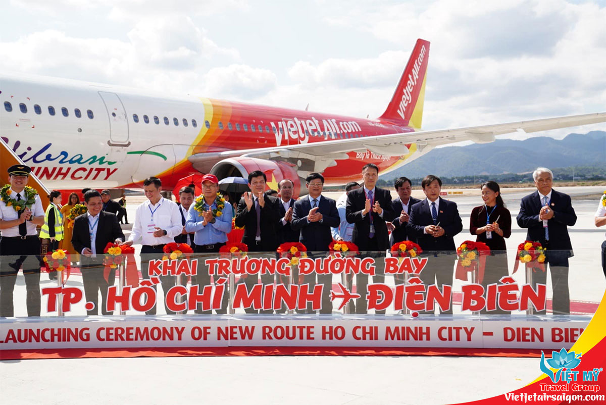 Vietjet khai trương đường bay Sài Gòn - Điện Biên