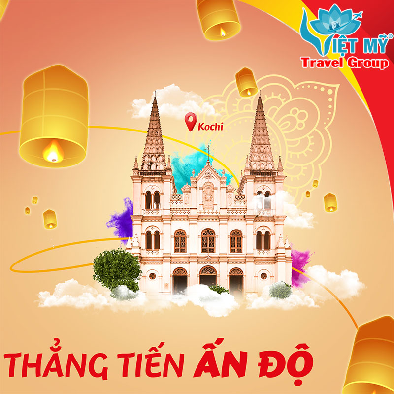 Bay 0 ĐỒNG đến 5 thành phố lớn của Ấn Độ hãng Vietjet Air