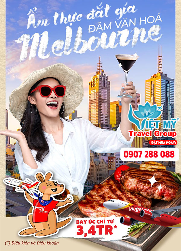 Bay Úc chỉ từ 3,4tr cùng Vietjet Air - lên kế hoạch vi vu thôi!