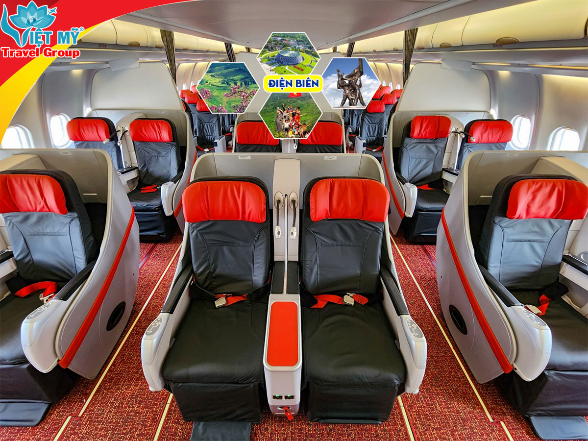 Lịch bay và giá vé từ Sài Gòn đi Điện Biên hãng Vietjet Air