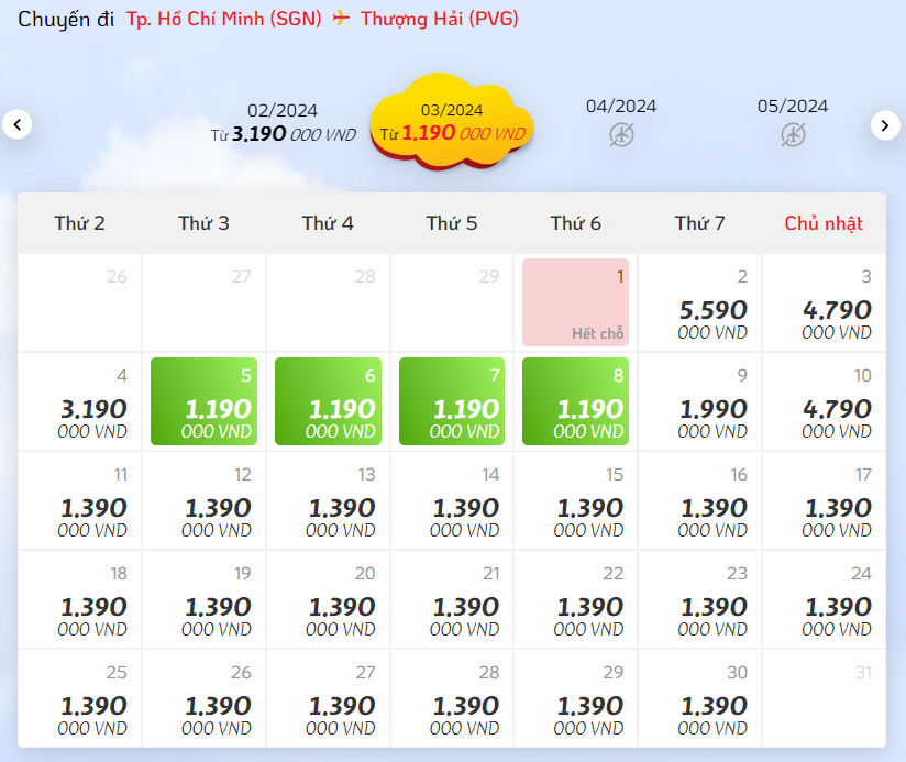 Đại lý vé máy bay cấp 1 đi Thượng Hải Trung Quốc hãng Vietjet Air 3 Đại lý vé máy bay cấp 1 đi Thượng Hải hãng Vietjet