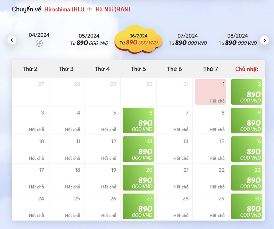 Bay thẳng Hà Nội đến Hiroshima hãng Vietjet từ 12/05/2024 3 Bay thẳng Hà Nội đến Hiroshima hãng Vietjet từ 12/05/2024