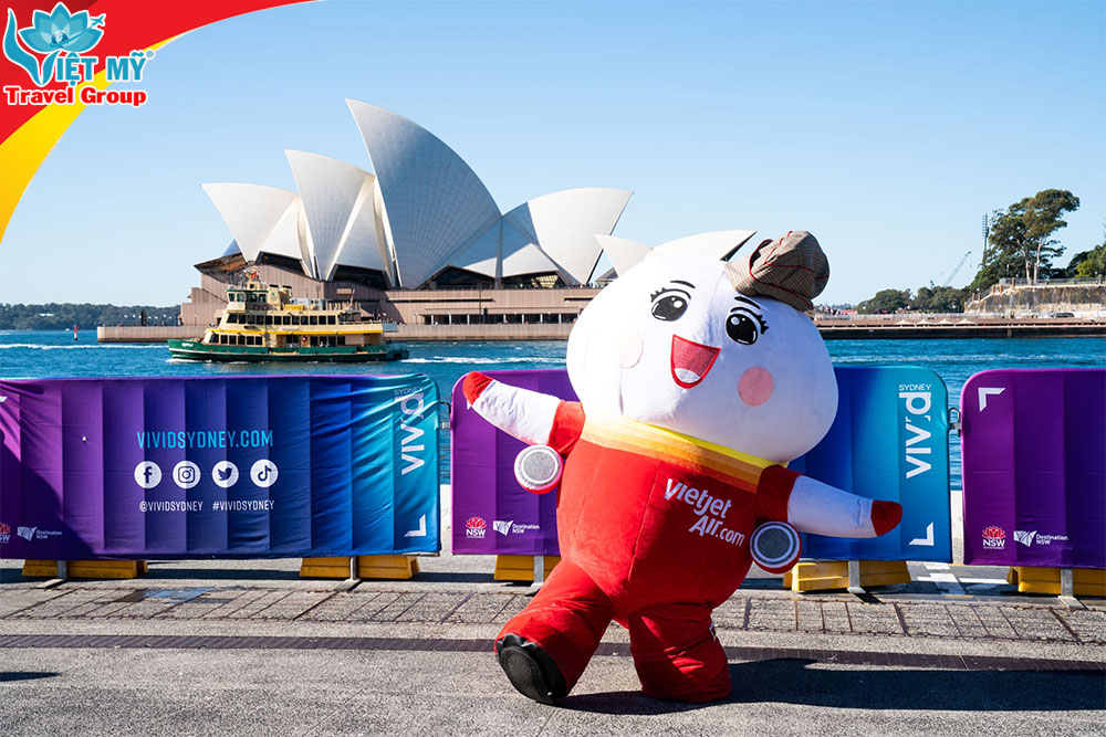 Vietjet chào đường bay mới Hà Nội đi Sydney