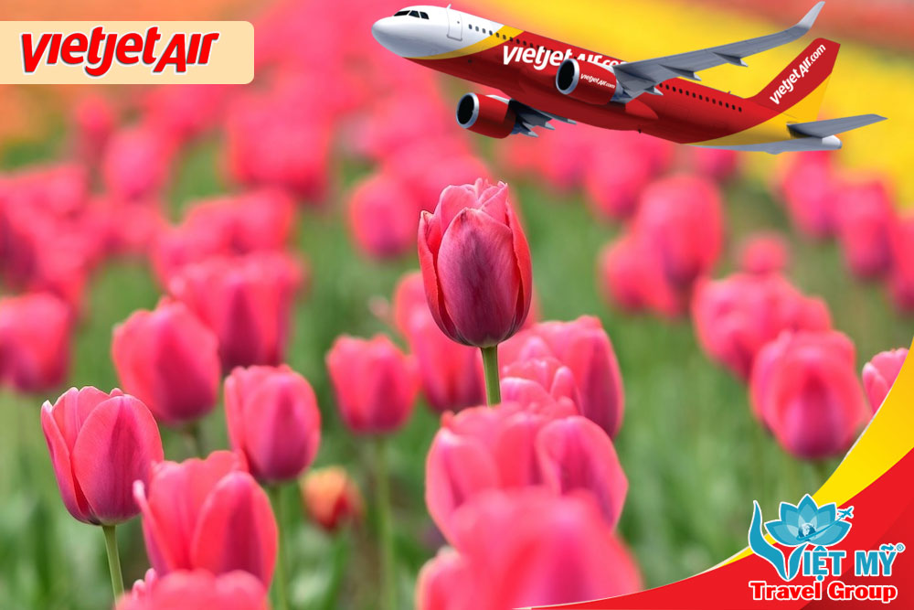 Du lịch Tháng 4 cùng Vietjet - Bay ra thế giới, làm mới chính mình!