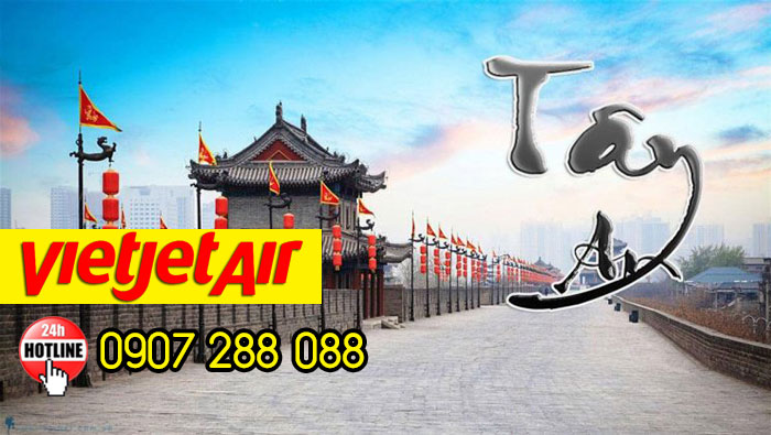 Săn vé máy bay đi Tây An giá rẻ du lịch cùng Vietjet Air!