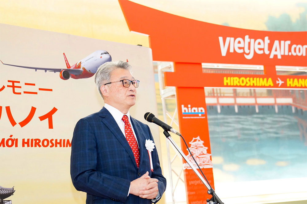 Vietjet khai trương đường bay mới đến NHẬT (Hà Nội đi Hiroshima)