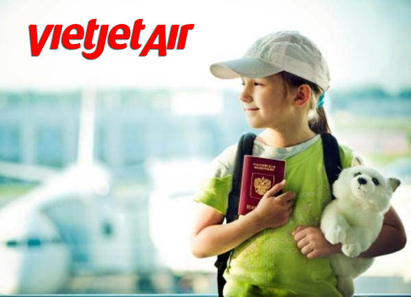 Sky Kids hãng Vietjet - Dịch vụ trẻ em bay một mình!