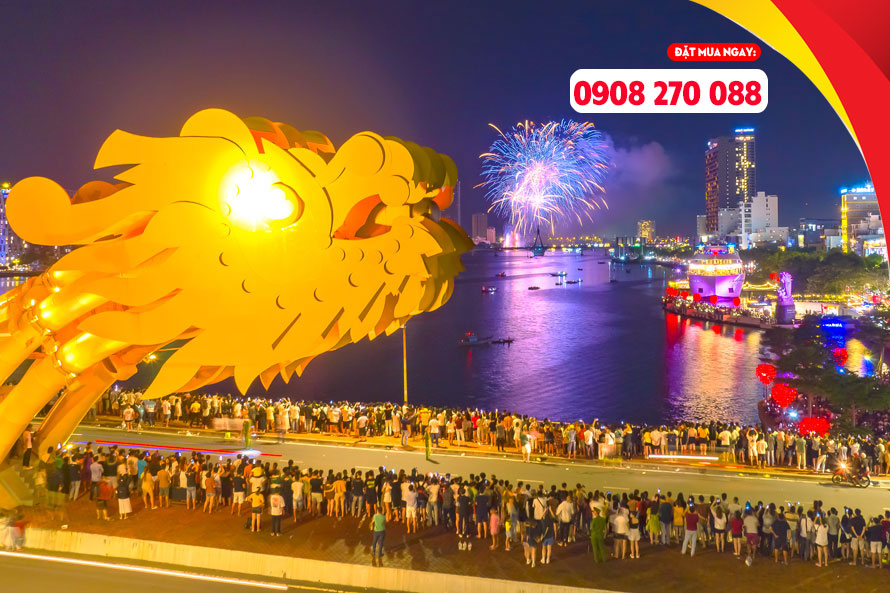 Vé đi Đà Nẵng từ 299K - tham gia lễ hội pháo hoa 2024!