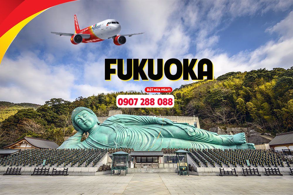 Ghé thăm Fukuoka với Vietjet - giá vé bay từ 890K
