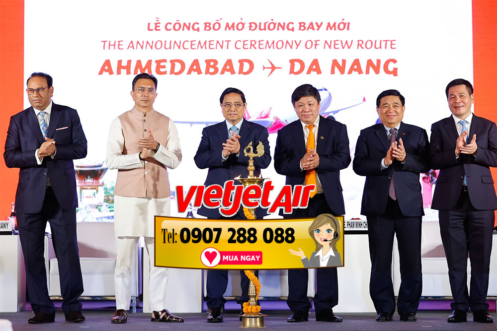 Vietjet chào đón hành khách thứ 200 triệu, công bố đường bay mới Ahmedabad (Ấn Độ) - Đà Nẵng