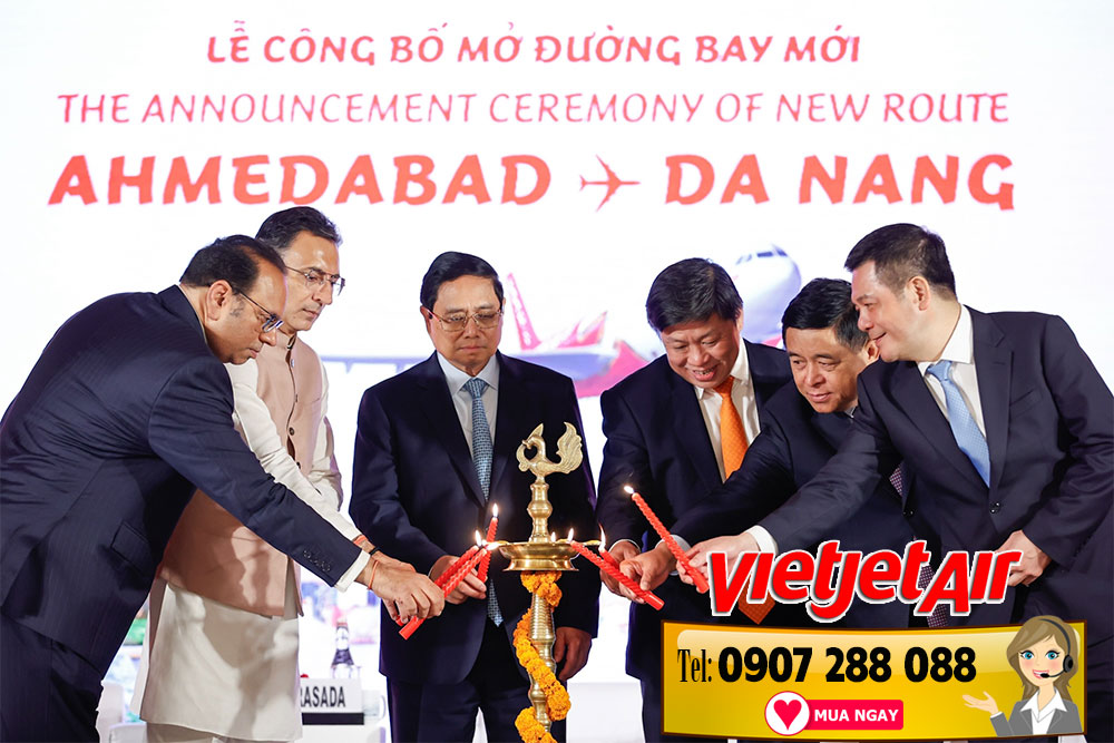Vietjet chào đón hành khách thứ 200 triệu, công bố đường bay mới Ahmedabad (Ấn Độ) - Đà Nẵng