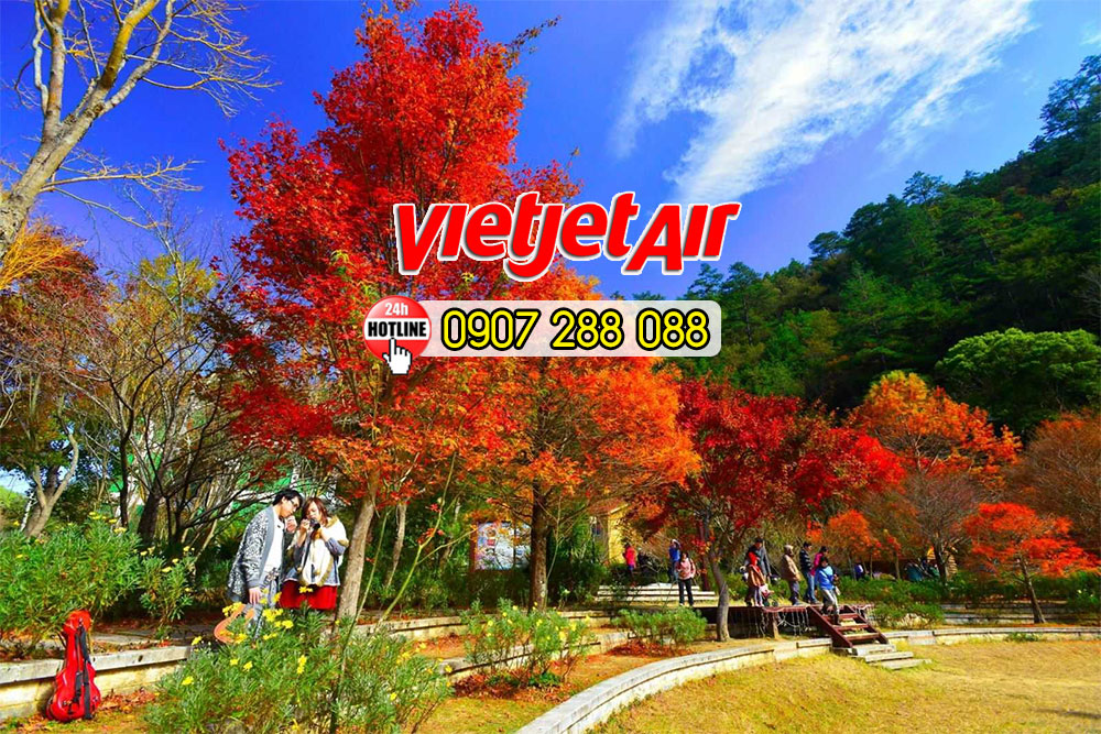 Cùng Vietjet bay đến Đài Loan - GIẢM đến 20%
