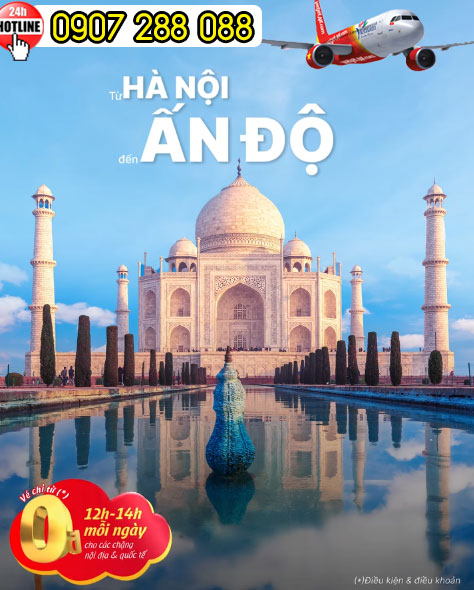 Bay từ Hà Nội đến khắp năm châu với giá 0Đ