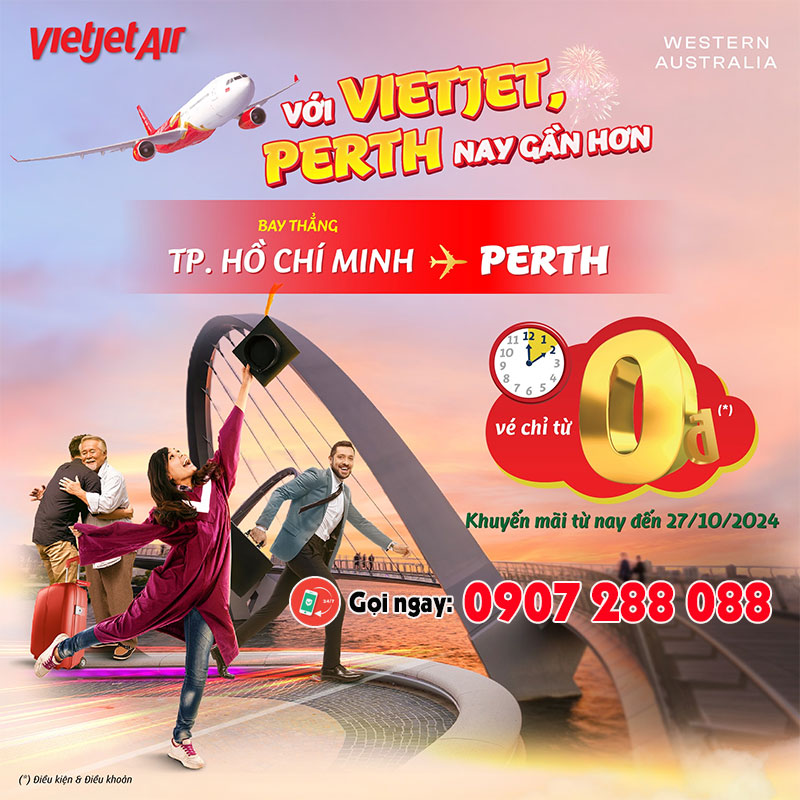 Loạt vé Vietjet 0Đ vi vu năm châu bốn bể 2 Loạt vé Vietjet 0Đ vi vu năm châu bốn bể