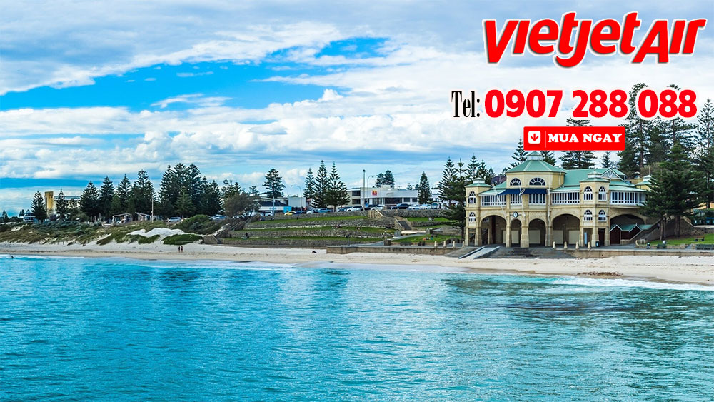 Vietjet tăng tần suất bay đến Perth (Australia)