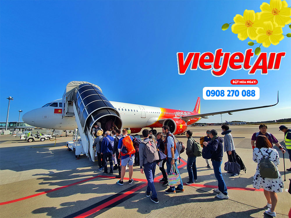 Vé Tết chiều ngược - Săn ngay giá hời cùng Vietjet! 3 Vé Tết chiều ngược - Săn ngay giá hời cùng Vietjet!