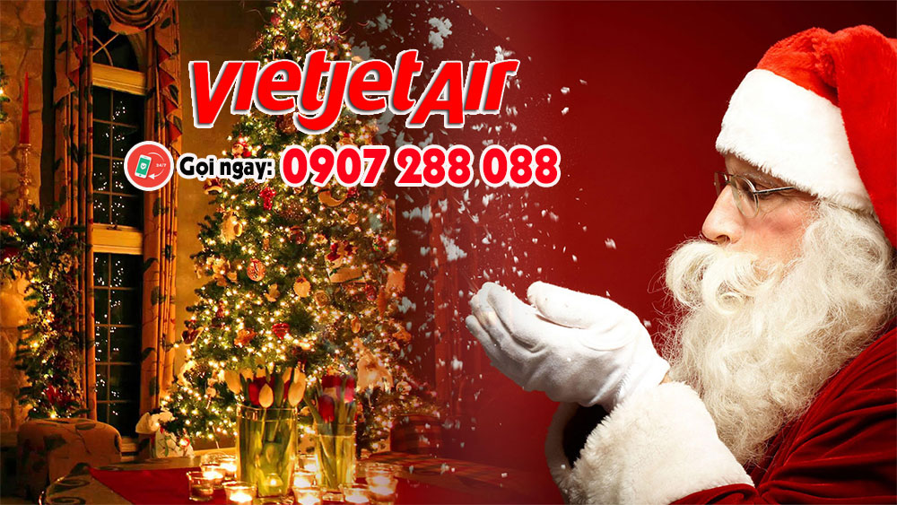 Rộn ràng Giáng Sinh cùng Vietjet Air