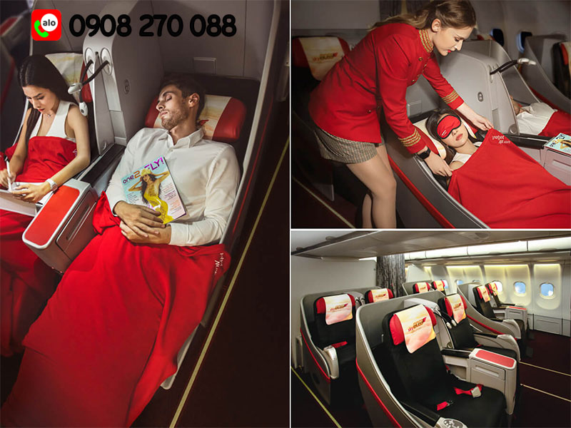 Chọn Hạng vé thương gia Business dịp Tết cùng Vietjet Air!