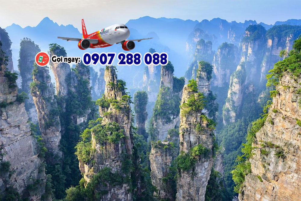 SIÊU SALE 0 ĐỒNG đi Trung Quốc từ Vietjet Air